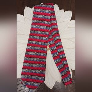 Andy Warhol 1998 Campbell's Chicken Noodle Soup Pop Art Vintage Silk Tie!✨️🥫✨